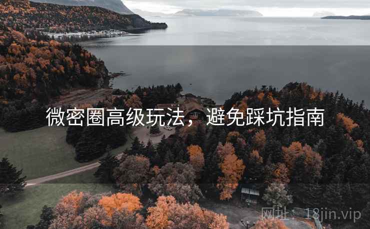 微密圈高级玩法,避免踩坑指南